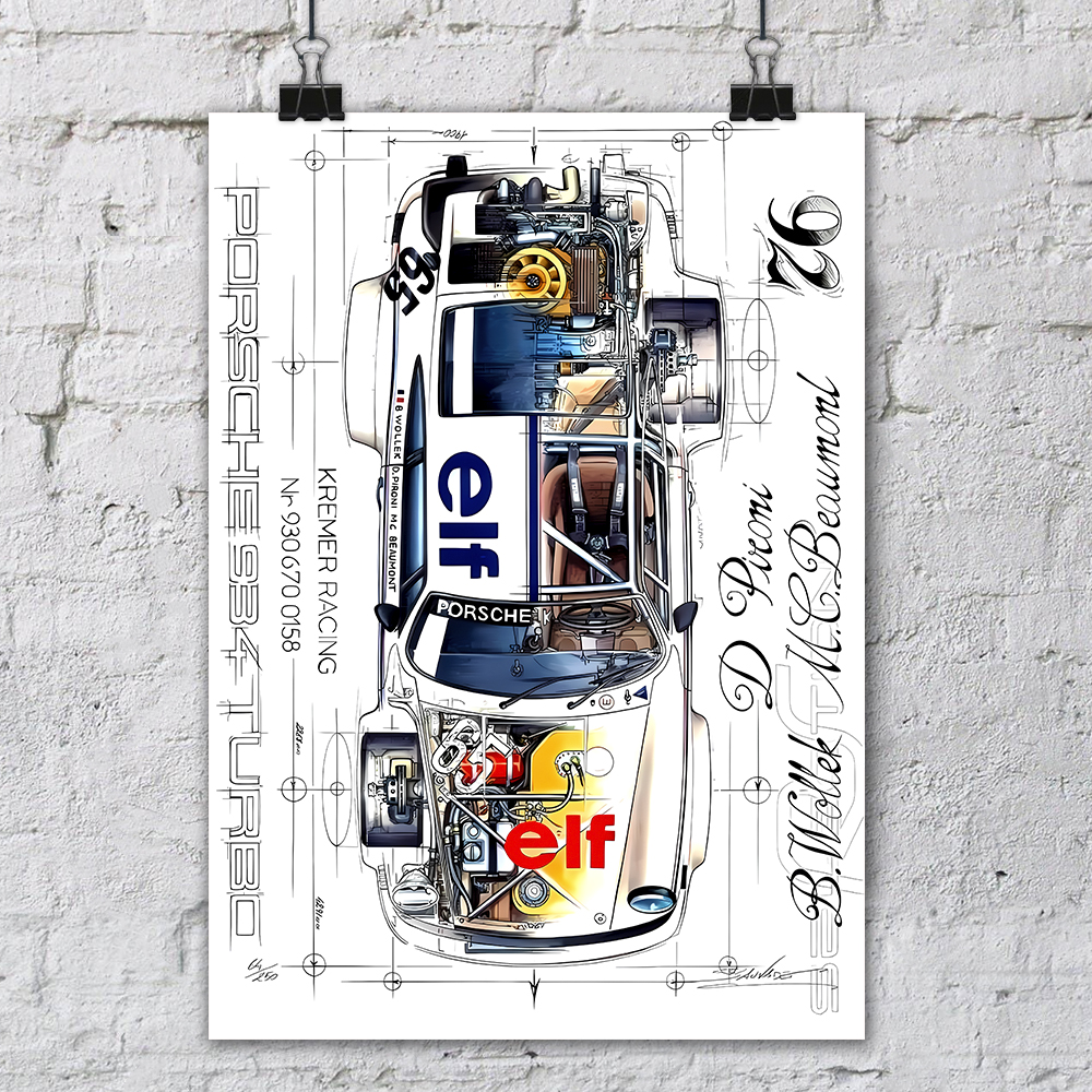 ������ Porsche 934 Turbo Kremer Racing 1976 / ������ �� �����