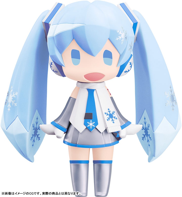 ������� HELLO! GOOD SMILE Character Vocal Series 01 Hatsune Miku Snow Miku Posable Figure