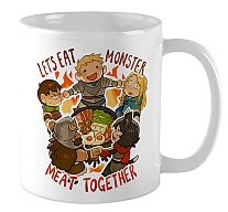       / Let's eat monster meat together