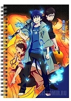    A5 Ao no Exorcist - Rin Okumura, Yukio Okumura, Ryuji Suguro