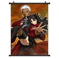   Fate/stay night Archer and Tohsaka Rin