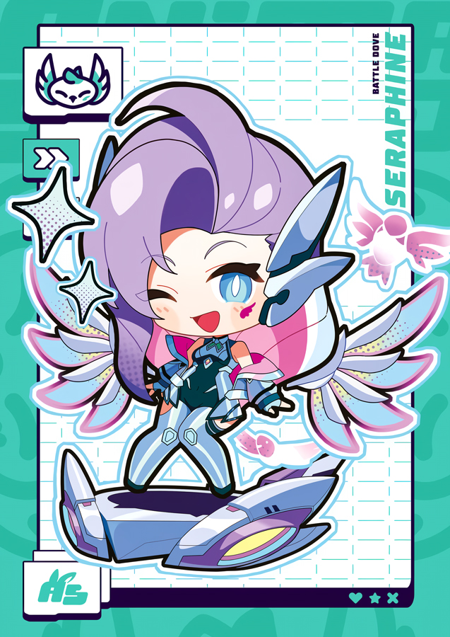 ������ �������� League of Legends / Battle Dove Seraphine Chibi