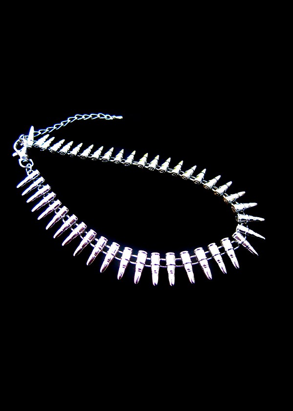 ���������� ������� �������� Metal Bullet Punk Necklace �� ����� � ����� 
