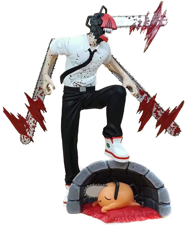 Chainsaw man фигурки. Человек бензопила фигурка. Человек бензопила картинки.