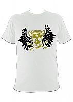  Skull With Wings