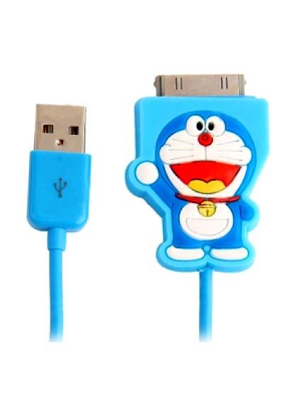 USB ������ ��� iPhone iPod iPad Doraemon