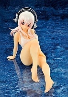 Super Sonico White School Swimsuit Ver. 1/6