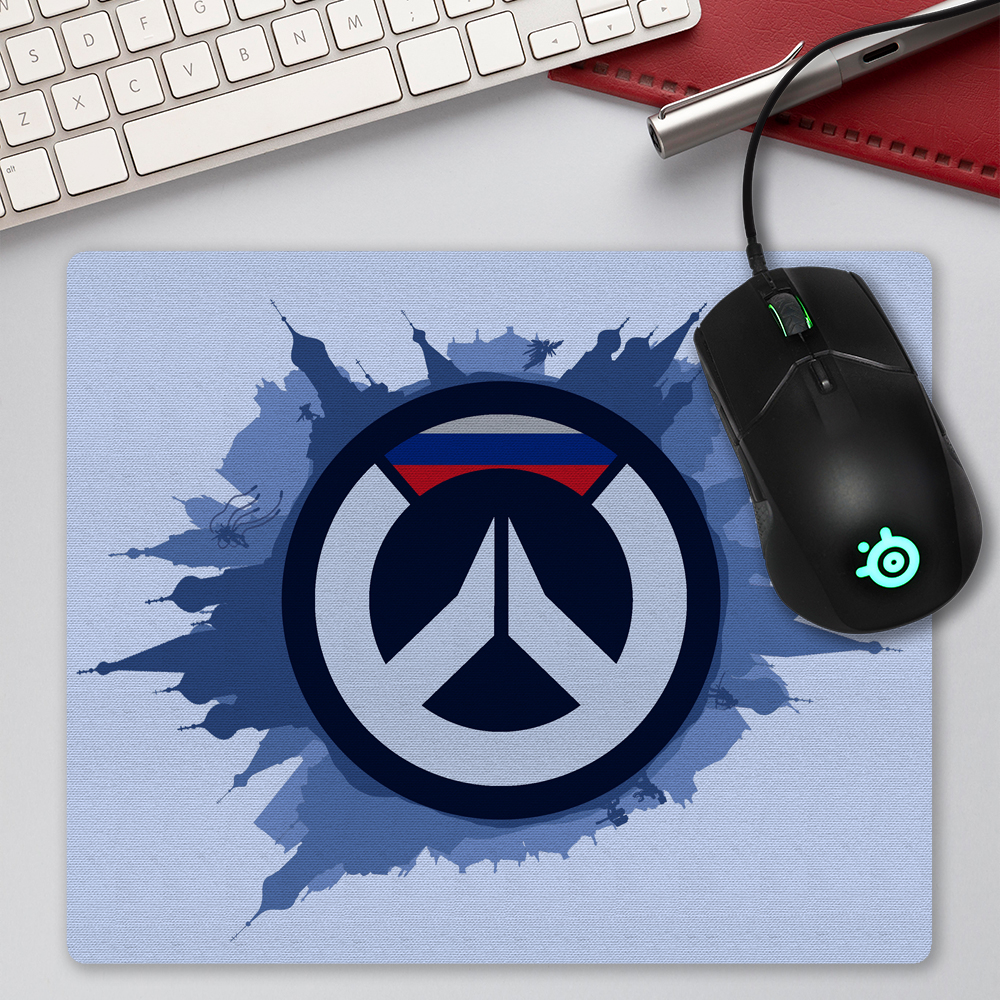 ���������� ������� ������ ��� ����� ������������� Overwatch Russia Logo �� ����� � ����� Overwatch / �������� / �����