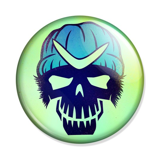 ���������� ������� ������ Suicide Squad - Boomerang logo �� ����� � ����� ����� ��������� / Suicide Squad