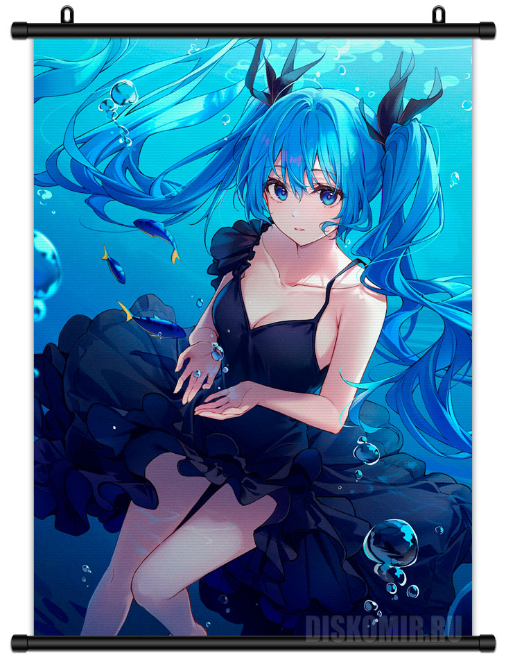 ���������� ������� ������� �������� Vocaloid - Hatsune Miku Deep Sea Girl �� ����� � ����� ��������� / Vocaloid