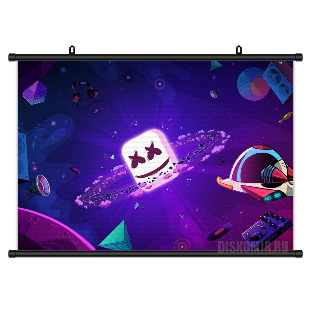 ���������� ������� ������� �������� Marshmello Space �� ����� � ����� Marshmello / Christopher Comstock / ���������� / ���� �������