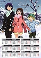   3  2025  Noragami Yato, Hiyori Iki, Yukine