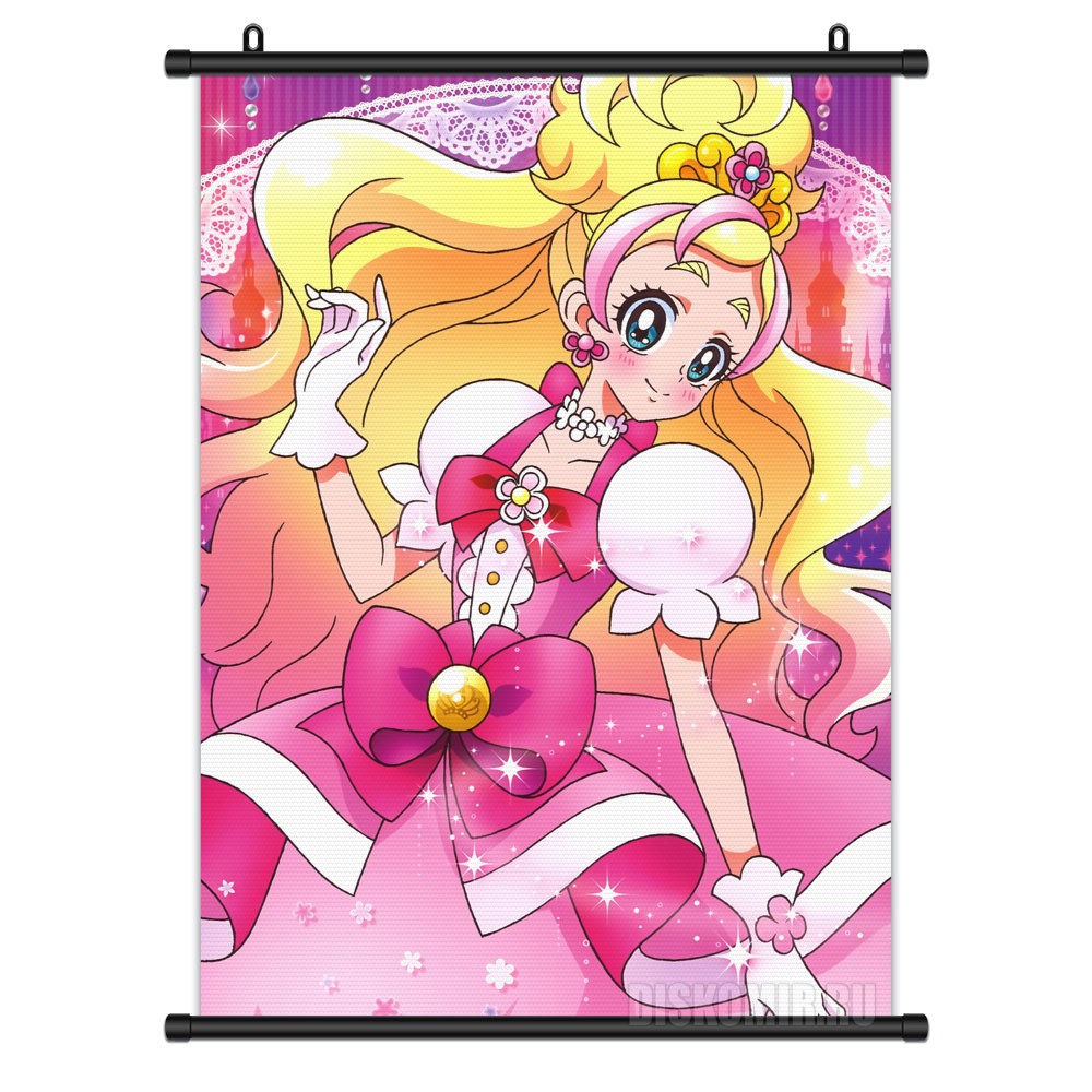 ���������� ������� ������� �������� Go! Princess Precure - Cure Flora �� ����� � ����� ����������� ��������� / Futari wa Precure / Pretty Cure