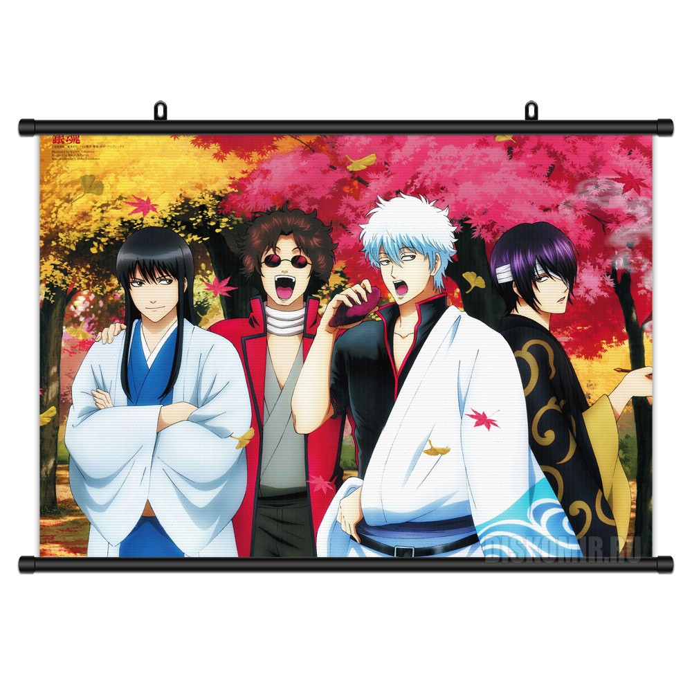 ���������� ������� ������� �������� ������� Katsura, Sakamoto, Takasugi, Sakata �� ����� � ����� ������� / Gintama