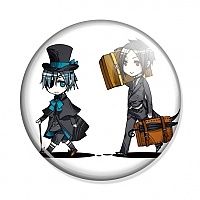  Kuroshitsuji - Chibi Sebastian and Ciel