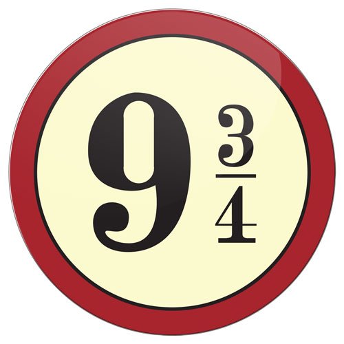 ���������� ������� ������ ������� Harry Potter Platform 9 3/4 �� ����� � ����� ����� ������ / Harry Potter