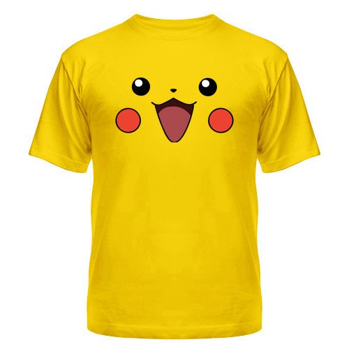 ���������� ������� �������� Pokemon - Pikachu face �� ����� � ����� ������� / Pokemon