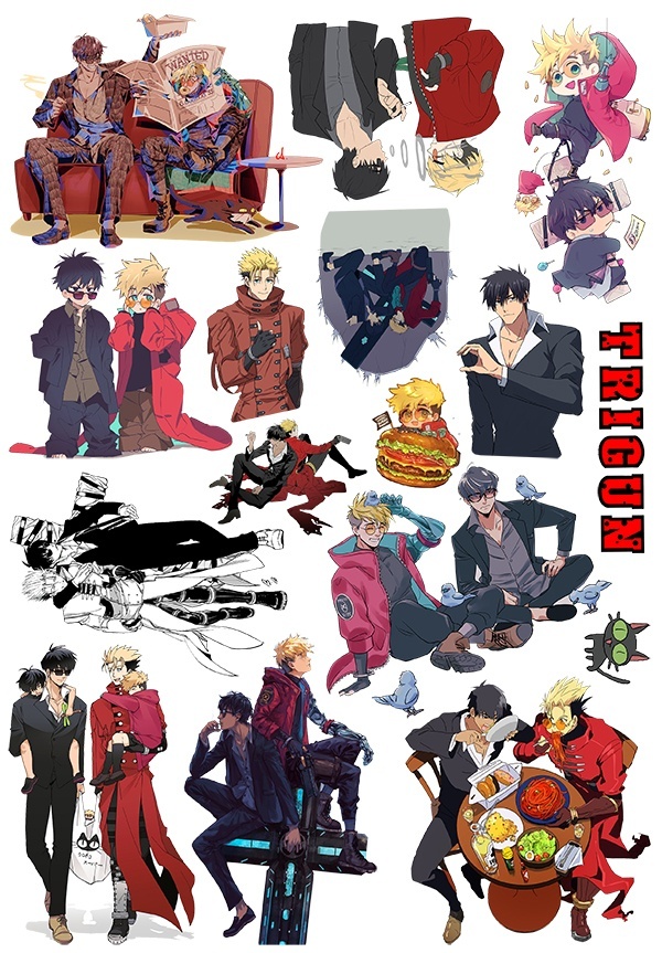 ������� Trigun Nicholas & Vash