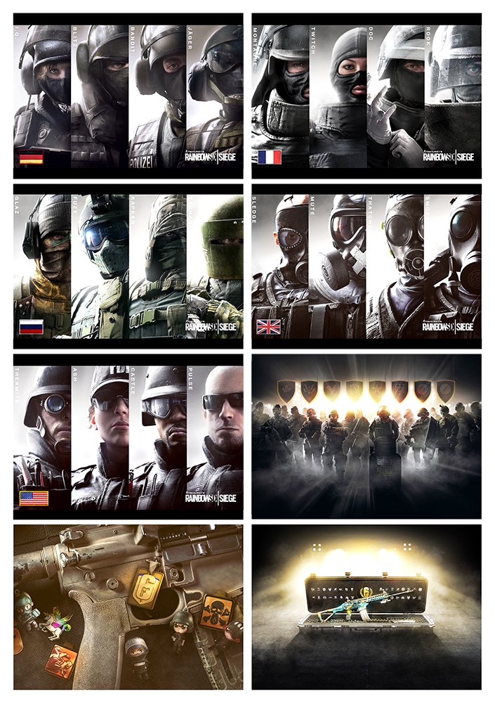 ���������� ������� ������� ��������� "Rainbow Six Siege" No.2 �� ����� � ����� Tom Clancy's / Rainbow Six: Siege / ������ 6: ����� / ������ �����: ����� / Ghost Recon: Wildlands / ����� ������� / The Division / ������������� / ��������