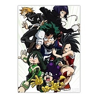   Boku no Hero Academia - Izuku, Denki, Momo, Tsuyu, Minoru, Kyouka