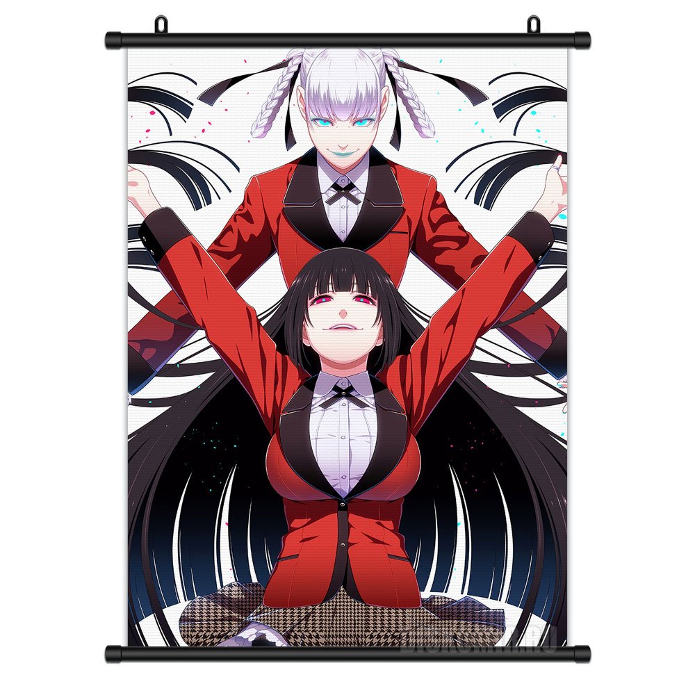 ���������� ������� ������� �������� Kakegurui - Kirari Momobami � Yumeko Jabami �� ����� � ����� �������� ����� / Kakegurui / ������ ������ / ������ �������� ���