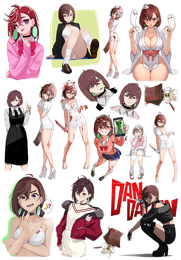 ������� ��������� Dandadan Momo Ayase