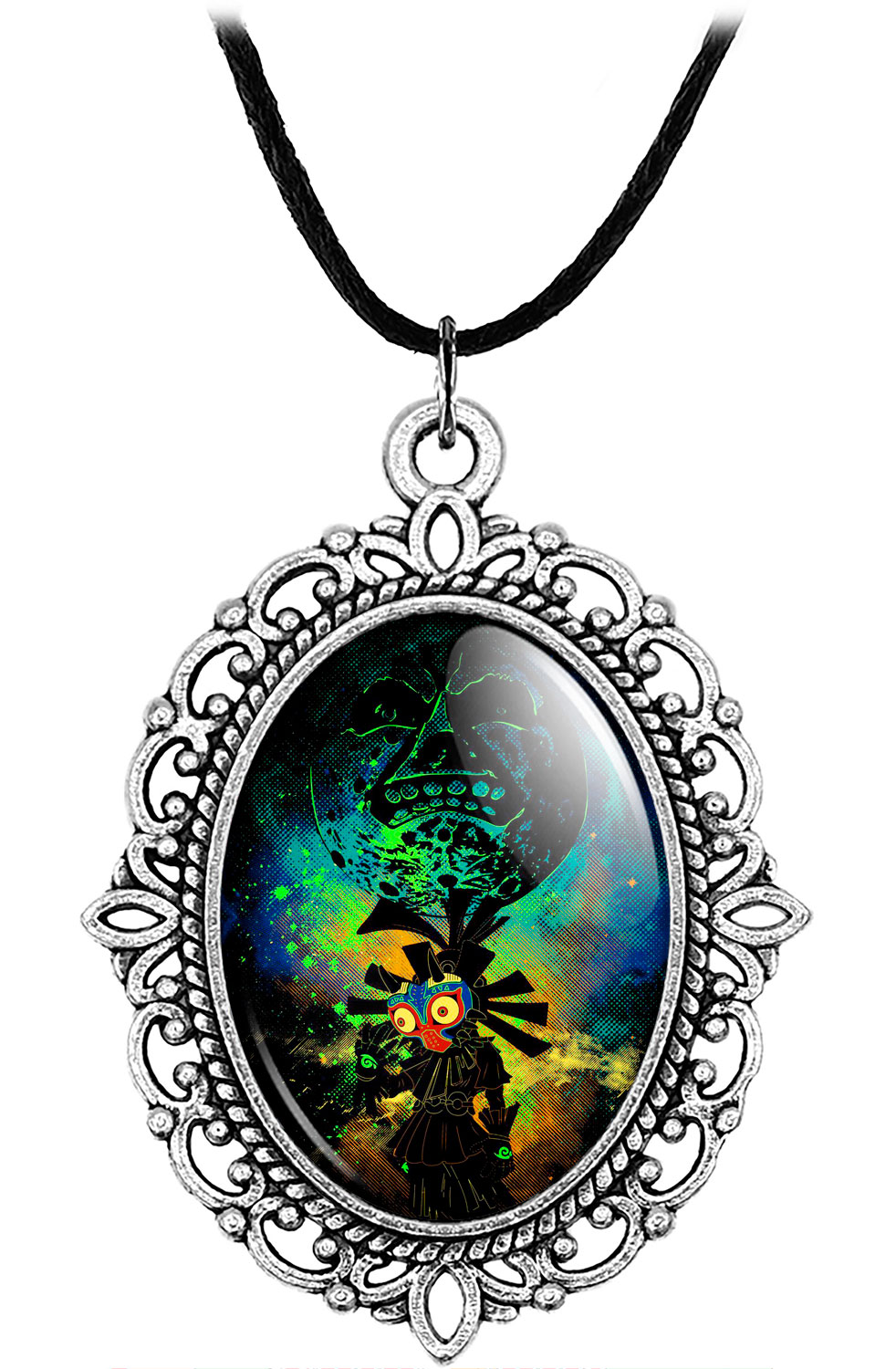 ���������� ������� ����� �������� Minimalist Art: The Legend of Zelda - Skull Kid �� ����� � ����� ������� � ������ / The Legend of Zelda