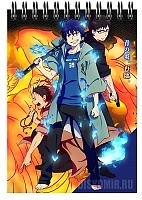    A6 Ao no Exorcist - Rin Okumura, Yukio Okumura, Ryuji Suguro