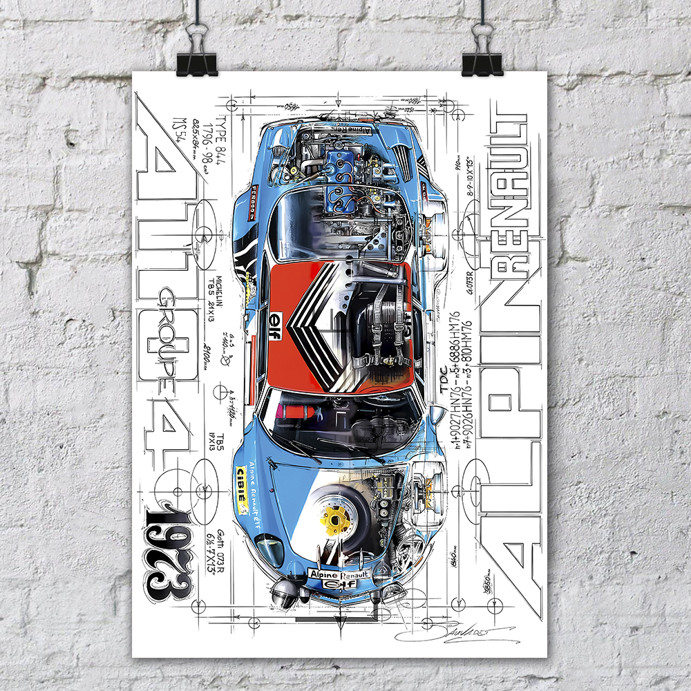 ������ Renault Alpine A110 Groupe 4 1976/ ������ �� �����