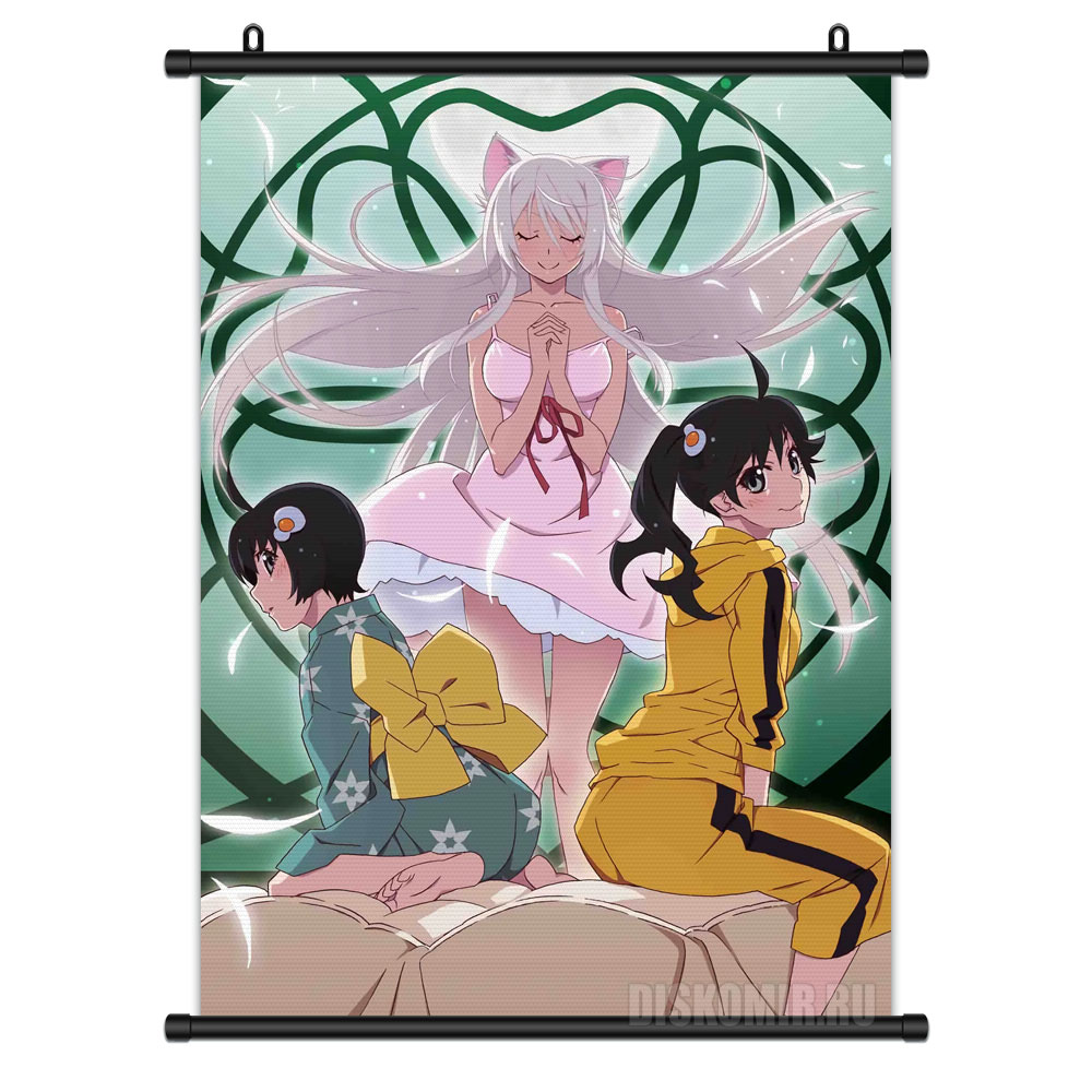 ���������� ������� ������� �������� Bakemonogatari Karen Araragi, Tsubasa Hanekawa, Tsukihi Araragi �� ����� � ����� ������� �������� / Monogatari Series / Bakemonogatari / Nisemonogatari / Nekomonogatari / Hanamonogatari / Tsukimonogatari / Owarimonogatari / Koyomimonogatari / Kizumonogatari / ������� �������� / ������� ����� / ������� ������ / ������� ����������� / ������� ������ / ������� ���� / ������� ��� / ���� �������