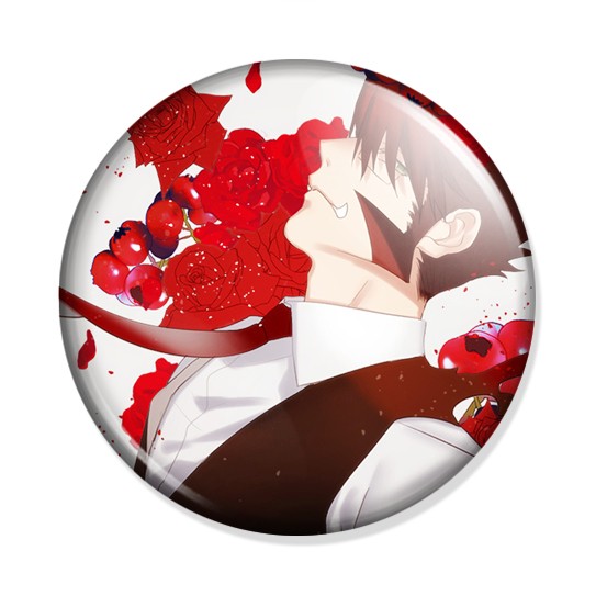 ���������� ������� ������ Kekkai Sensen Klaus with red roses �� ����� � ����� ����� �������� ������� / Kekkai Sensen / Blood Blockade Battlefront / ������ �������