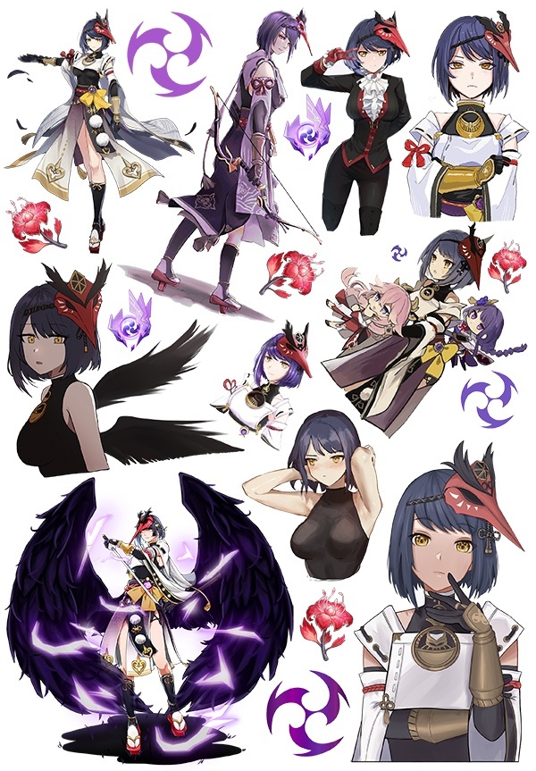 �������� Genshin Impact / Kujou Sara