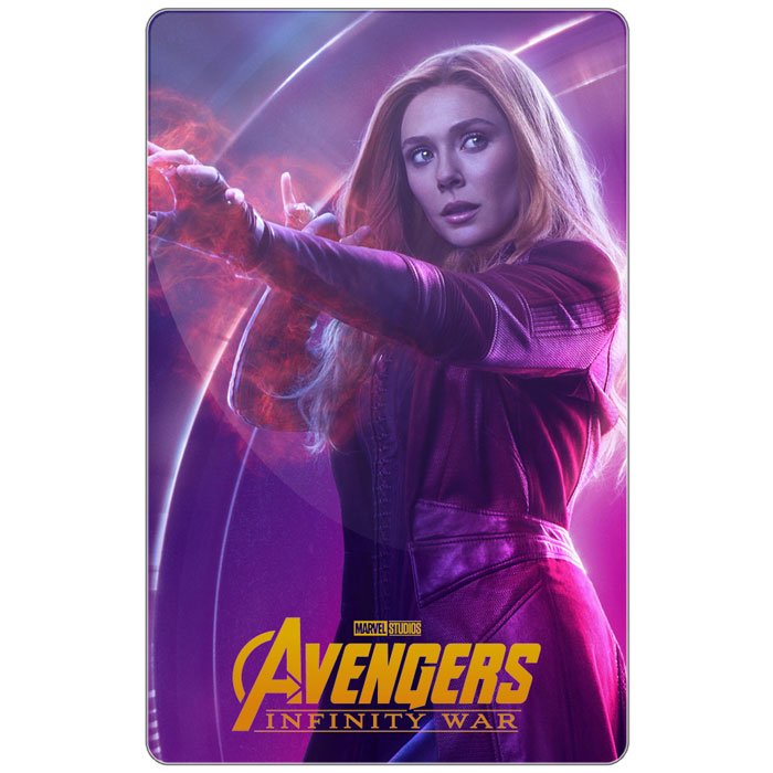 ���������� ������� ������ ������������� "Avengers: Infinity War" Scarlet Witch �� ����� � ����� �������� / Avengers