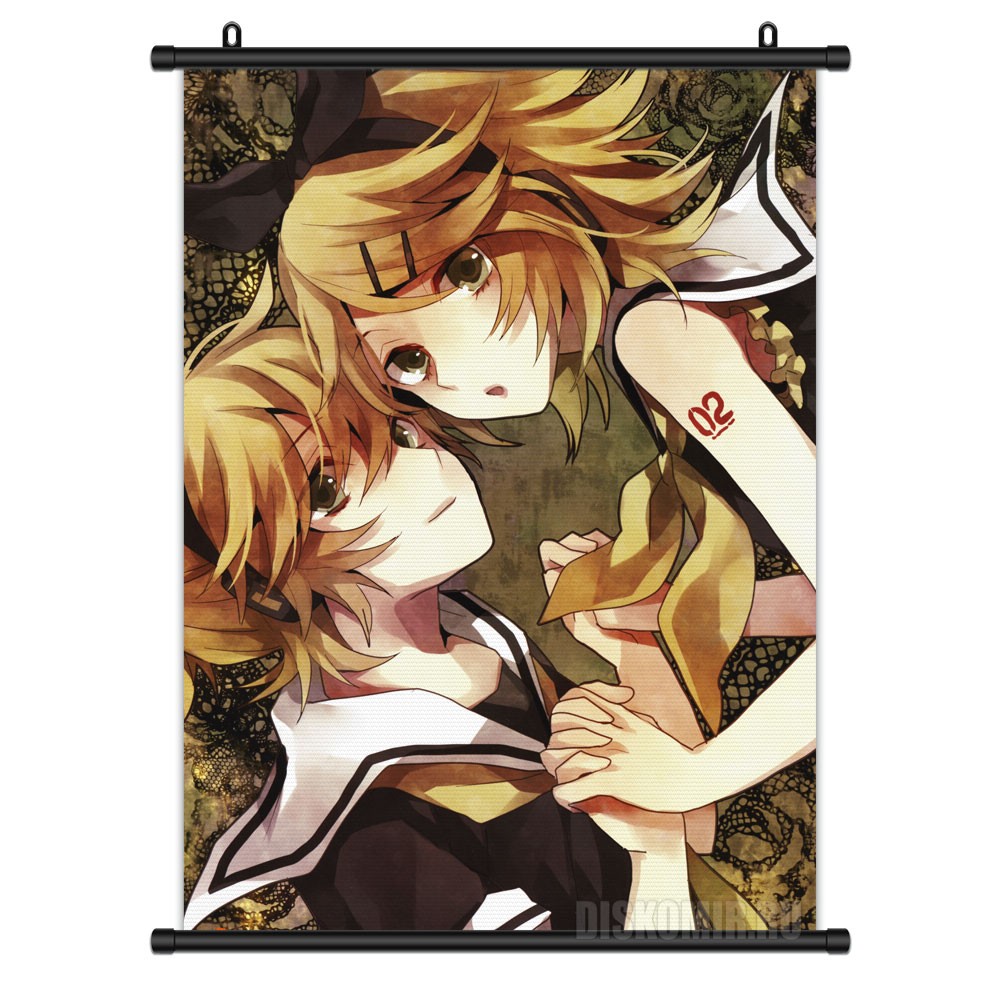 ���������� ������� ������� �������� Vocaloid Len Kagamine, Rin Kagamine �� ����� � ����� ��������� / Vocaloid