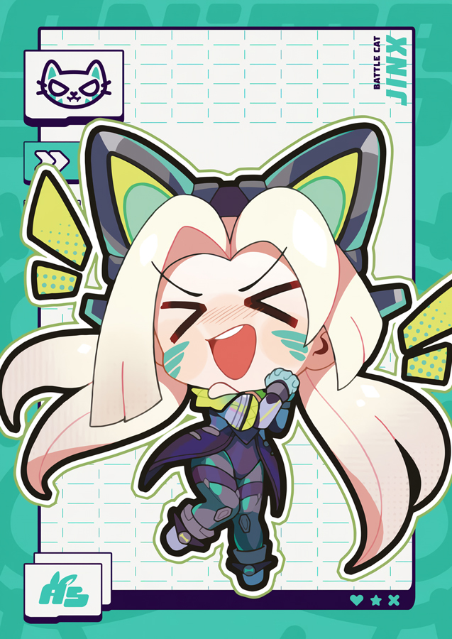 ������ �������� League of Legends / Battle Cat Jinx Chibi