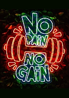  No Pain No Gain