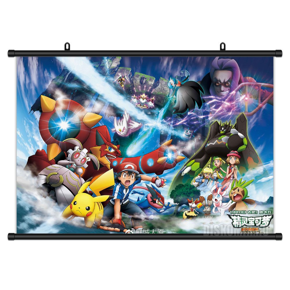 ���������� ������� ������� �������� Pokemon - Gardevoir, Ash Ketchum, Brock, Pikachu, Serena �� ����� � ����� ������� / Pokemon