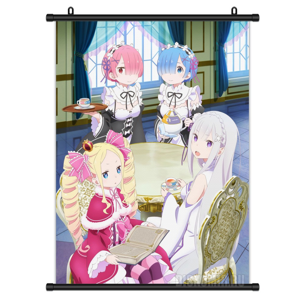 ���������� ������� ������� �������� Re: Zero - Beatrice, Rem, Ram � Emilia �� ����� � ����� ����� � �������������� ���� � ���� / Re: Zero kara Hajimeru Isekai Seikatsu / Re: Life in a different world from zero / ReZero