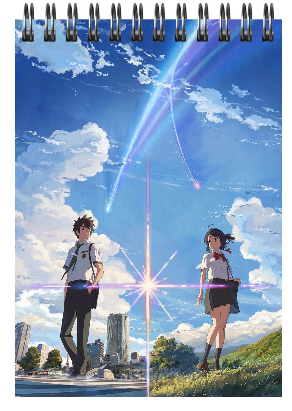 ���������� ������� �������� ��� ��������� A6 Your Name - Katsuhiko and Mitsuha �� ����� � ����� ��� ��� / Kimi no Na wa. / Your Name