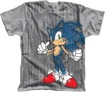 �������� T-Shirt - Sonic the Hedgehog - Sonic Chalk Art (MEDIUM)