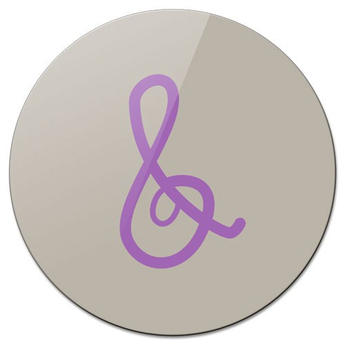 ���������� ������� ������ ��������� ������� My Little Pony - Octavia Logo �� ����� � ����� ��� ��������� ����: ������-��� ���� / My Little Pony: Friendship Is Magic