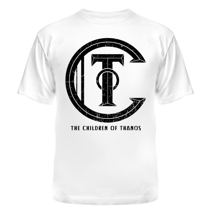���������� ������� �������� "Avengers" Children of Thanos logo �� ����� � ����� �������� / Avengers