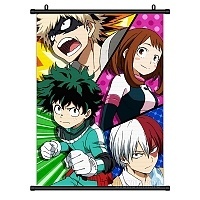   Boku no Hero Academia - Izuku Midoriya, Ochako Uraraka, Katsuki Bakugou, Shouto Todoroki