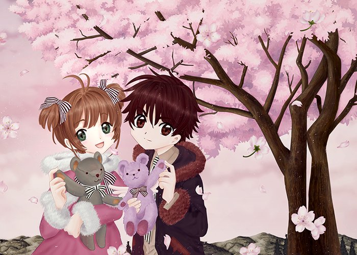 ���������� ������� ������ �������� ������ - �������������� ���� - Syaoran Li � Sakura Kinomoto �� ����� � ����� ������ - �������������� ���� / CardCaptor Sakura / Card Captor Sakura