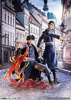  Anime "Fullmetal Alchemist" "Roy Mustang & Maes Hughes -KIZUNA-" Complete Figure
