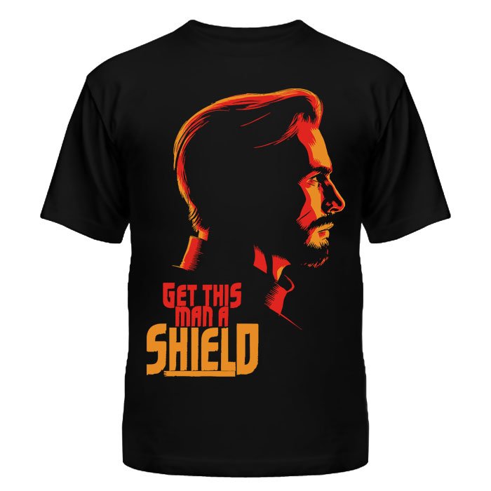 ���������� ������� �������� "Captain America" Get This Men A Shield �� ����� � ����� �������� / Avengers
