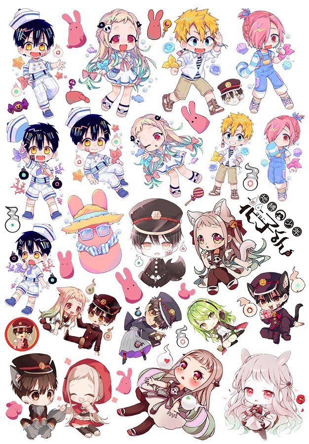 ������� ��������� Jibaku Shounen Hanako-kun - Chibi