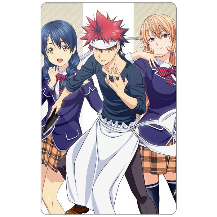 ���������� ������� ������ ������������� "Shokugeki no Souma" Souma, Megumi � Erina �� ����� � ����� � ������� ������������� ������� / Shokugeki no Souma / Food Wars! Shokugeki no Soma / �����-���� ���� / ���������� �������� ����