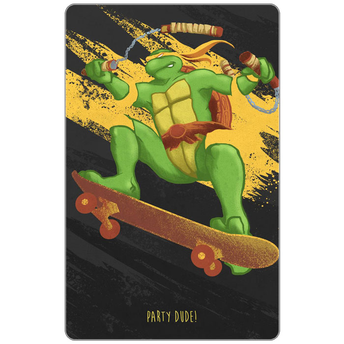 ���������� ������� ������ ������������� Cartoon Frenzy: TMNT - Michelangelo �� ����� � ����� ���������-������ / Teenage Mutant Ninja Turtles / TMNT / ��������� ������� ������ ���������