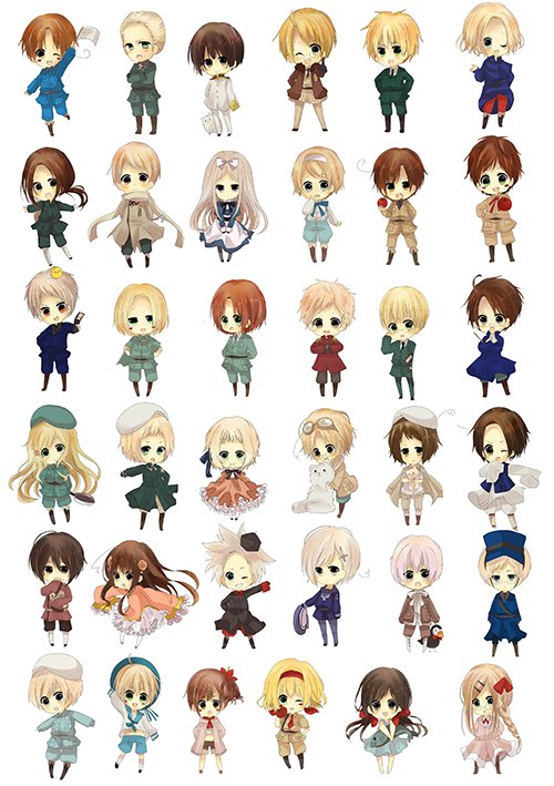 ���������� ������� ������� ��������� Axis Powers: Hetalia No.5 �� ����� � ����� ������� � ������ ��� / Hetalia Axis Powers / Hetalia World Stars / �������: ������� �����